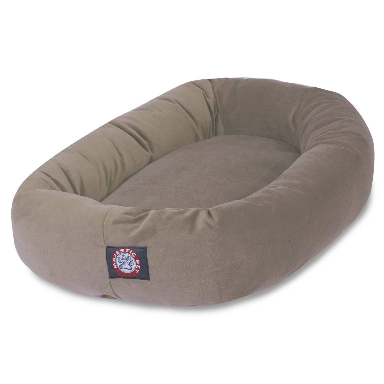 Large Grey Dog Bed